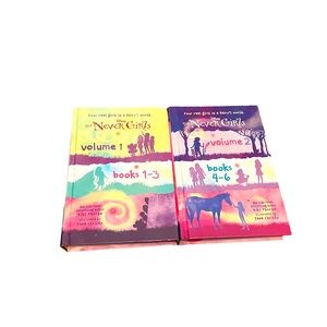Disney Never girls books 1-6 hardcover